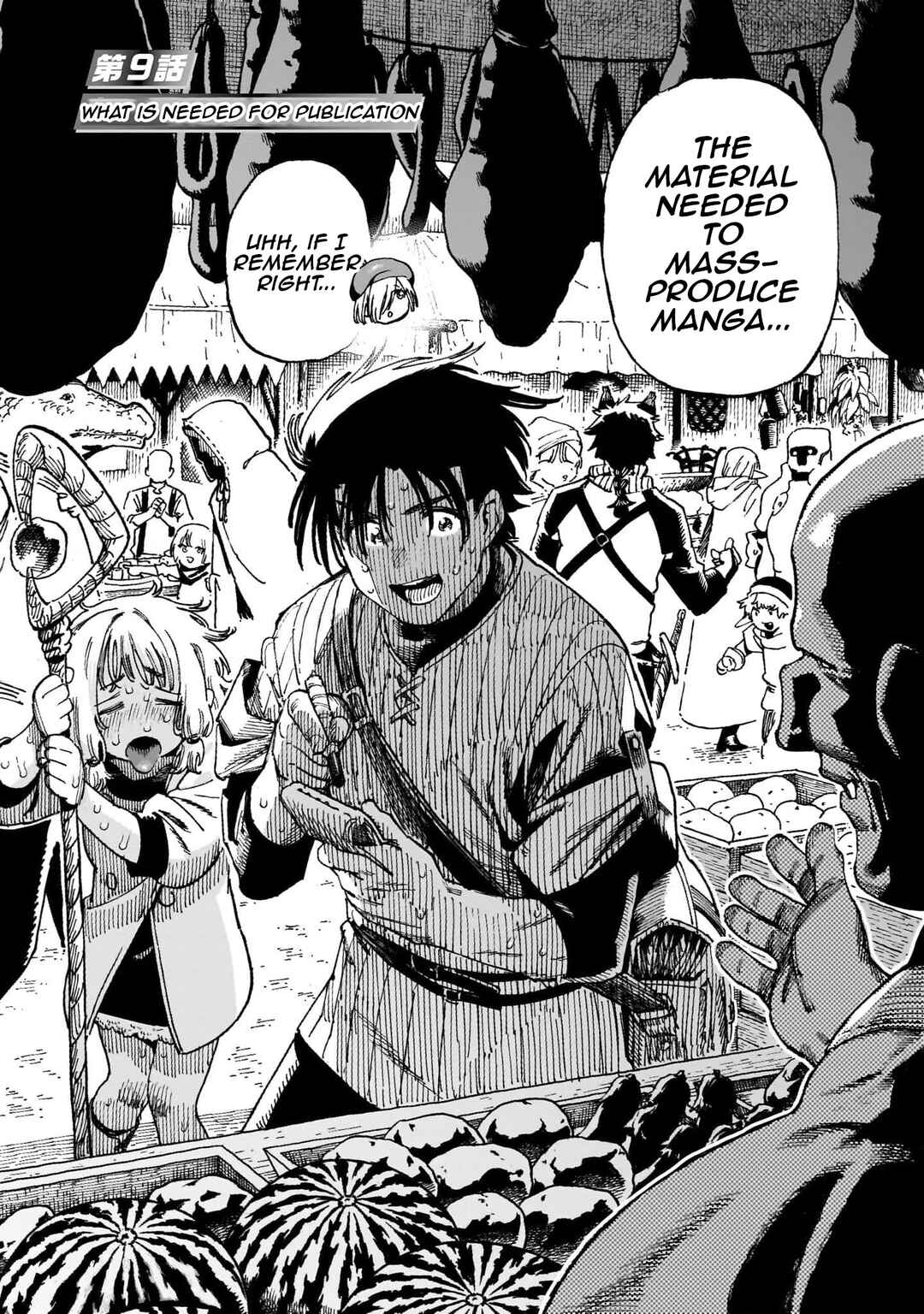 Page 3 Chapter 9 Isekai Henshuusha ~Manga de Sekai wo Suku Koto ni Narimashita~