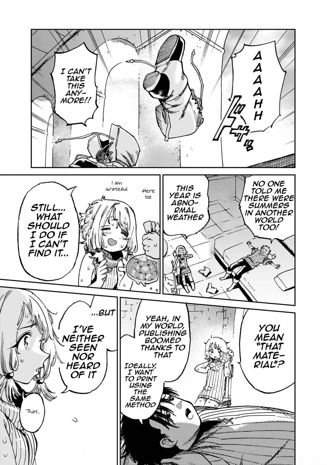 Page 4 Chapter 9 Isekai Henshuusha ~Manga de Sekai wo Suku Koto ni Narimashita~
