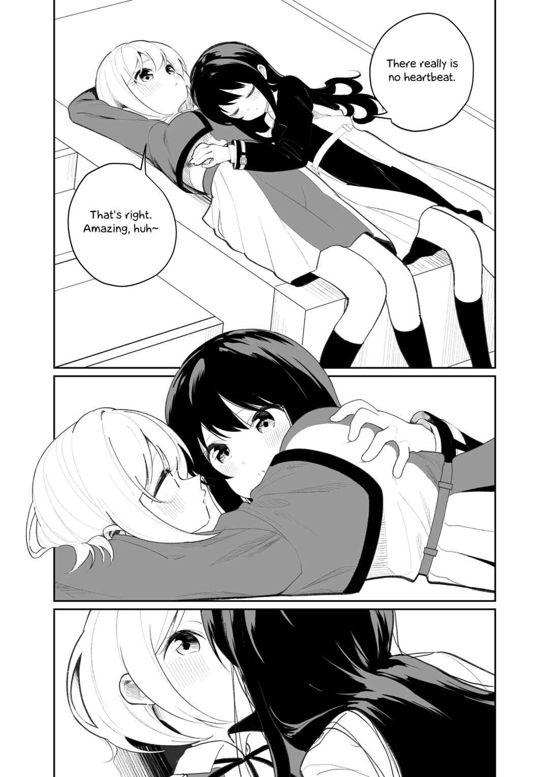 Page 1 Chapter Unknown_b6f4 Just ChisaTaki Kissing