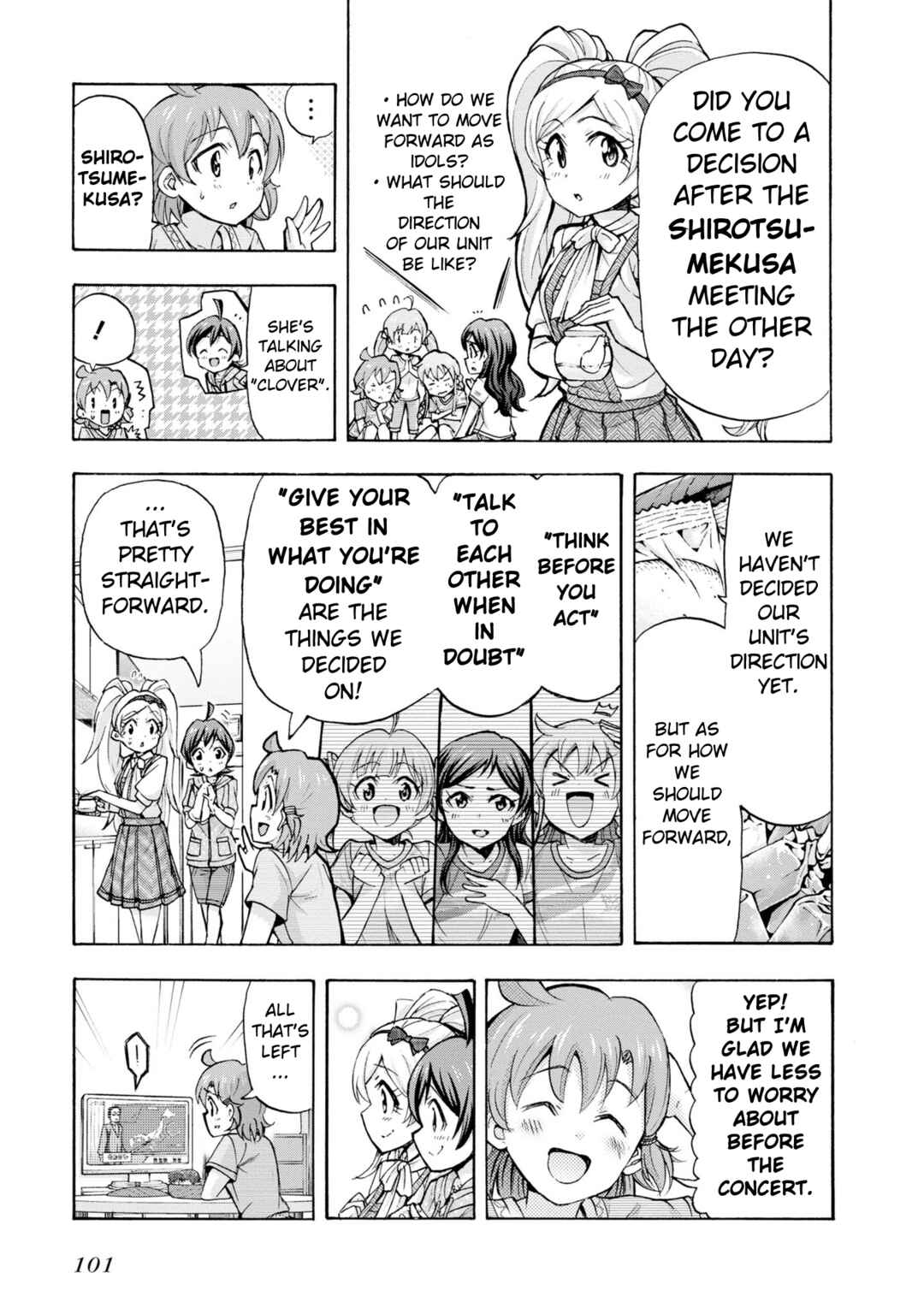 Page 9 Chapter 29 THE iDOLM@STER MILLION LIVE! Blooming Clover
