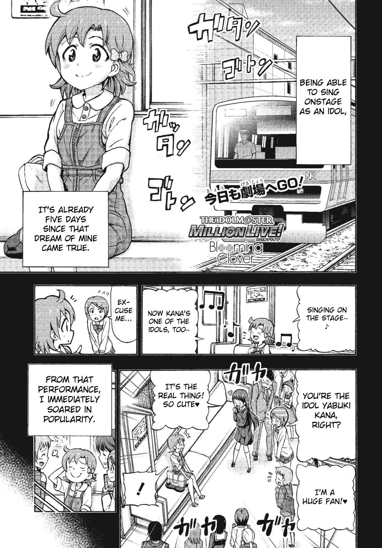 Page 1 Chapter 7 THE iDOLM@STER MILLION LIVE! Blooming Clover