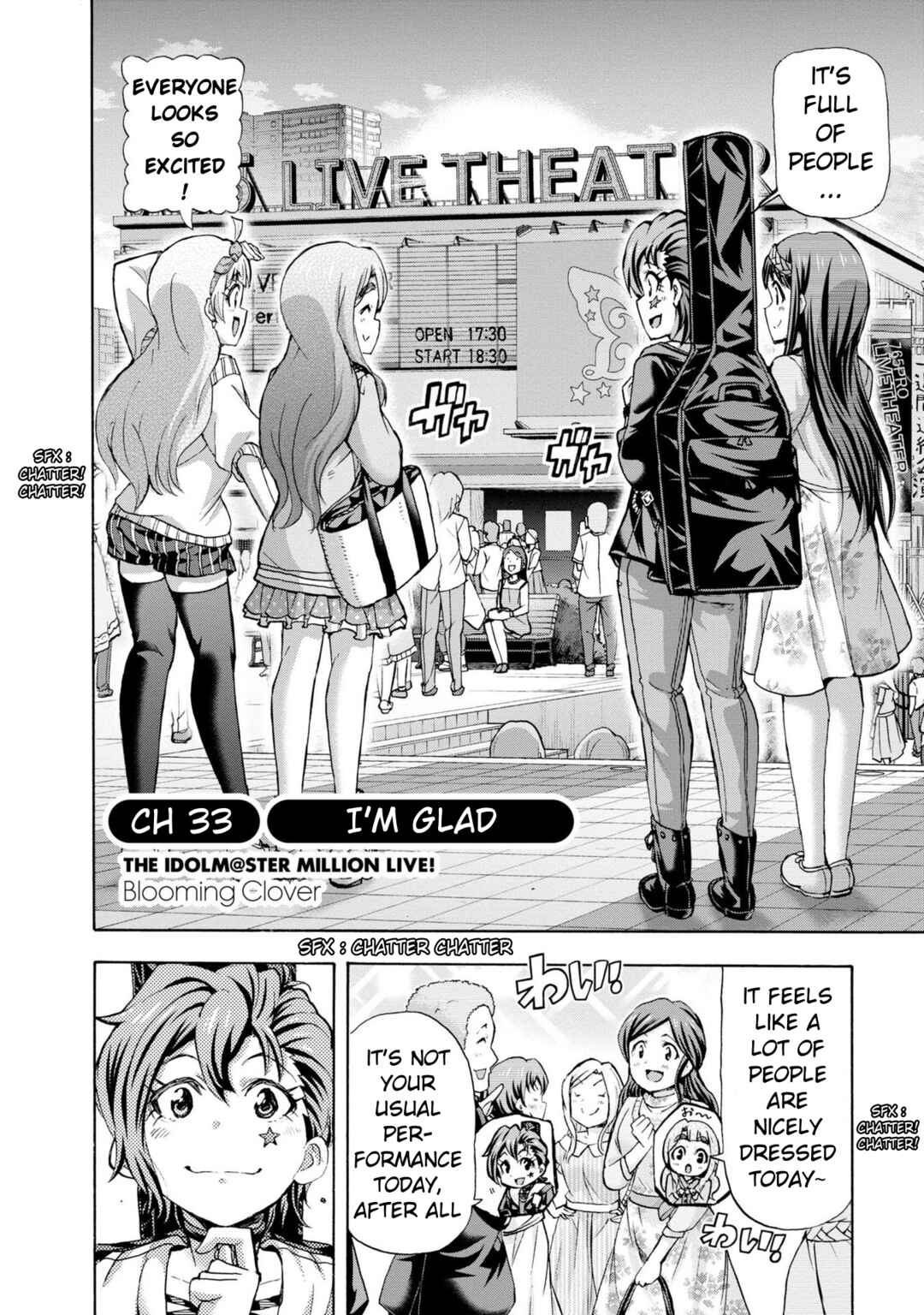 Page 2 Chapter 33 THE iDOLM@STER MILLION LIVE! Blooming Clover