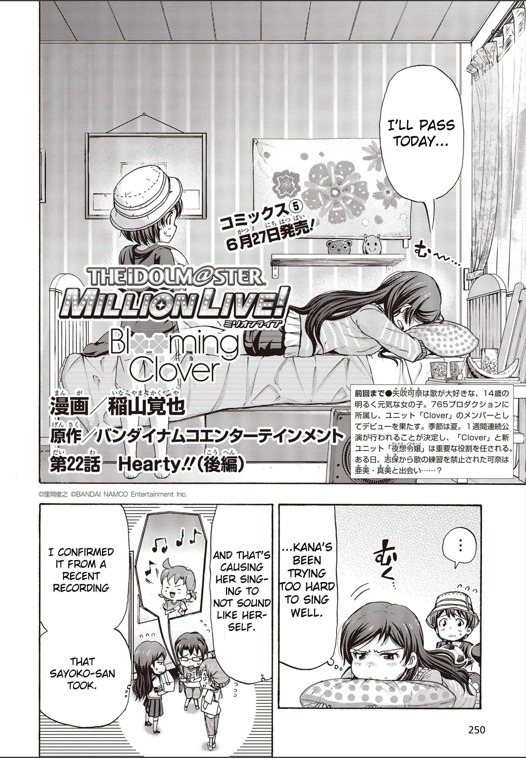 Page 2 Chapter 22 THE iDOLM@STER MILLION LIVE! Blooming Clover