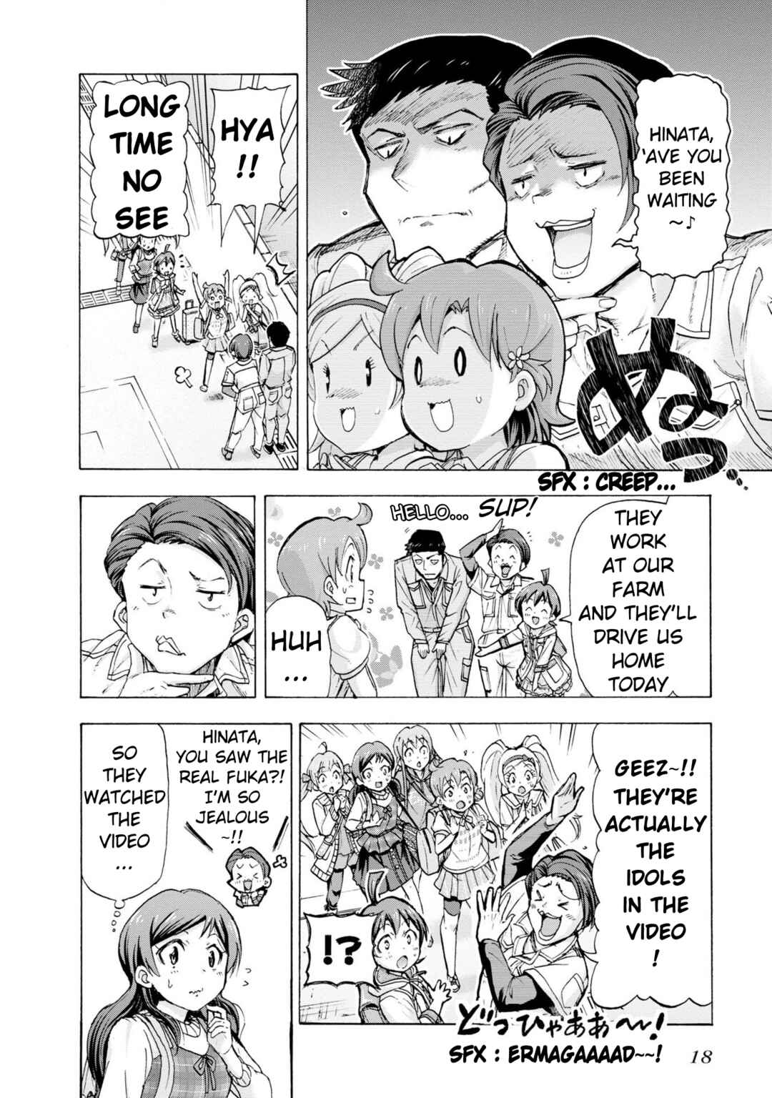 Page 18 Chapter 31 THE iDOLM@STER MILLION LIVE! Blooming Clover