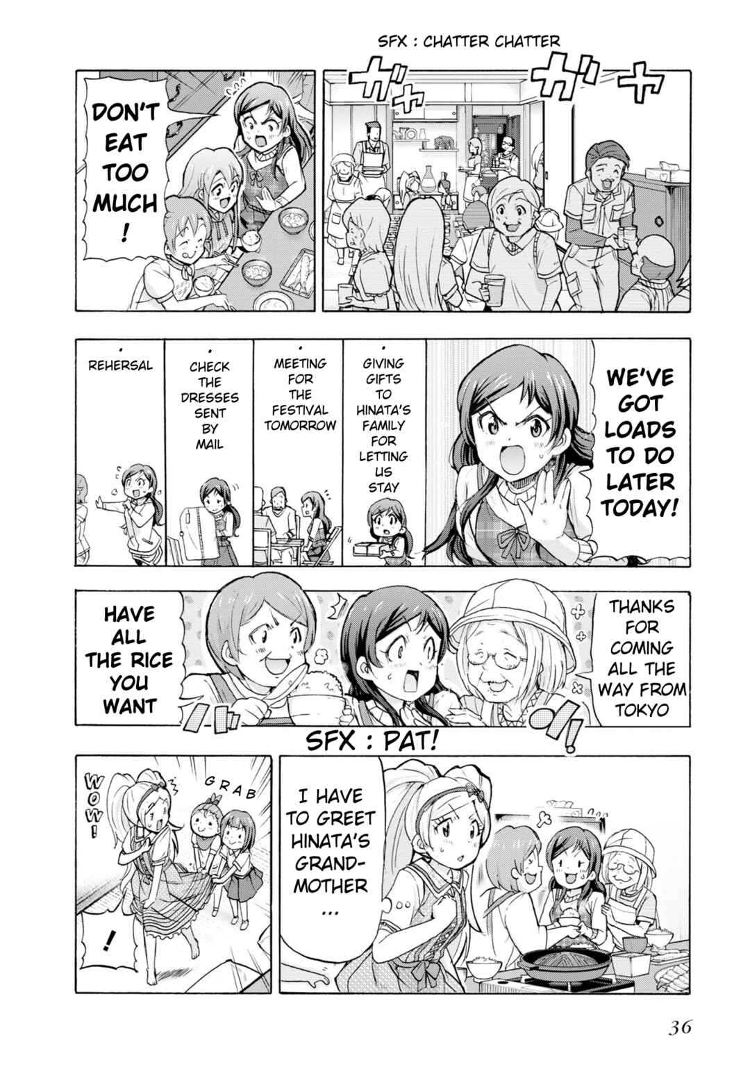 Page 36 Chapter 31 THE iDOLM@STER MILLION LIVE! Blooming Clover