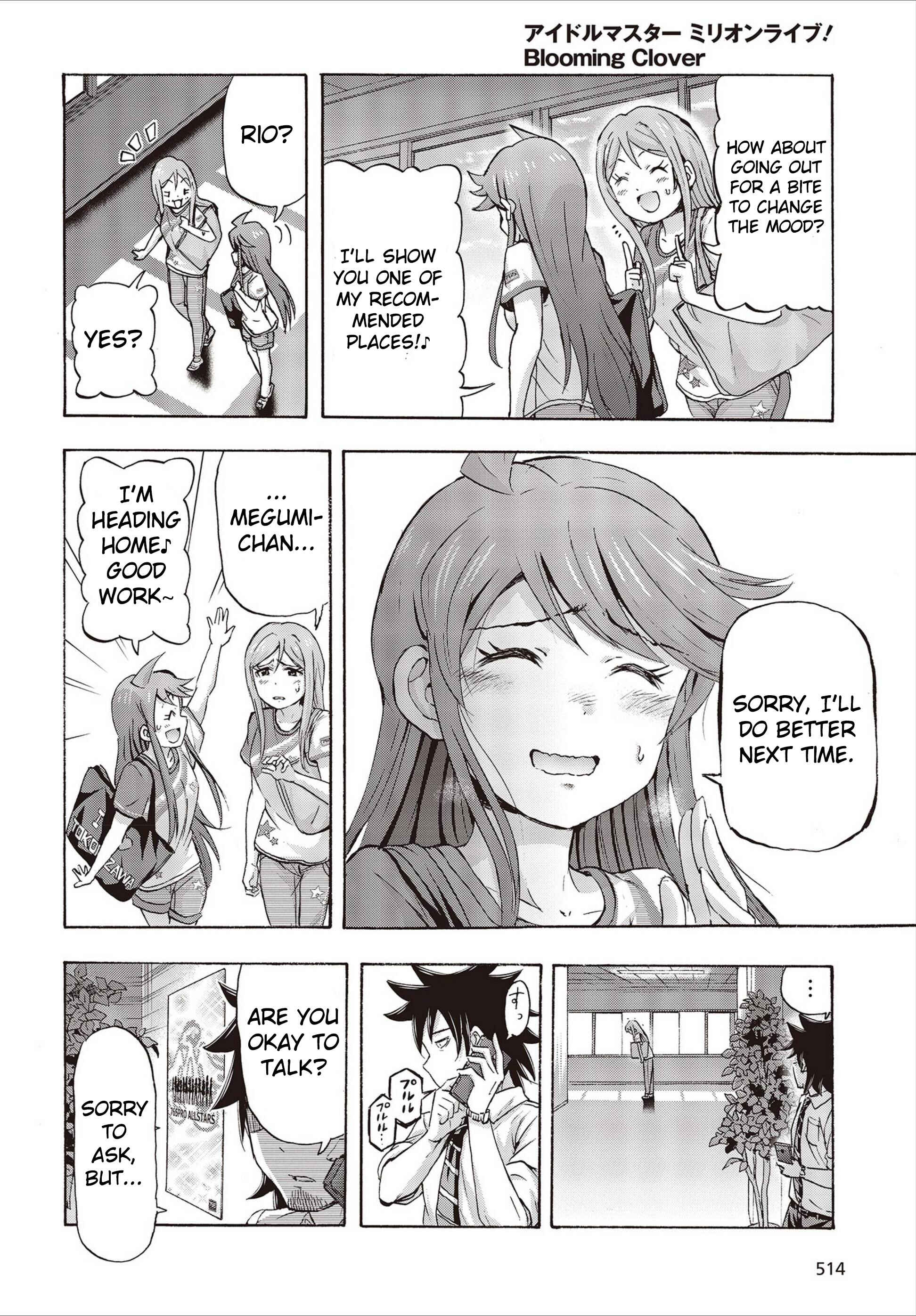 Page 40 Chapter 20 THE iDOLM@STER MILLION LIVE! Blooming Clover