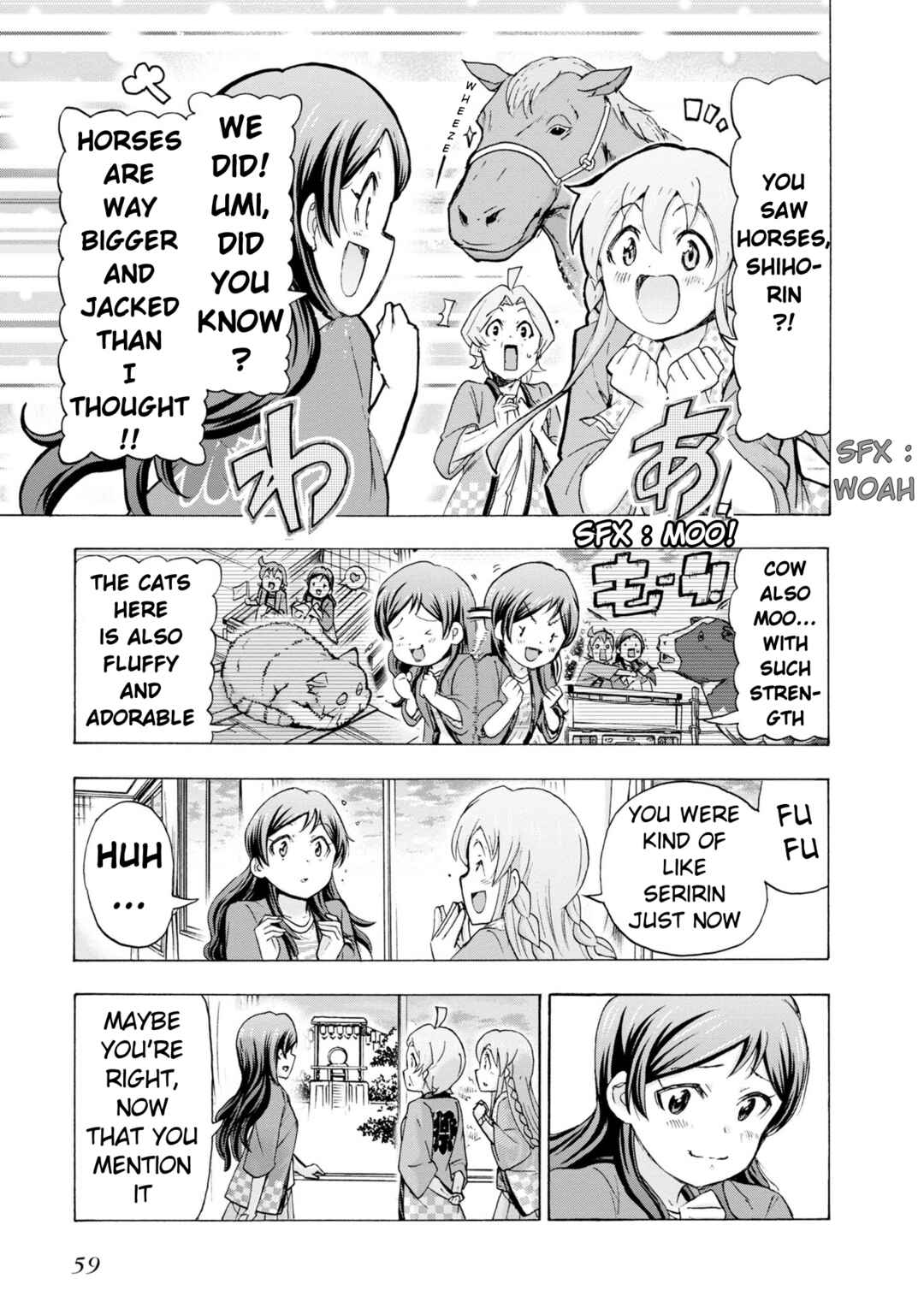 Page 13 Chapter 32 THE iDOLM@STER MILLION LIVE! Blooming Clover