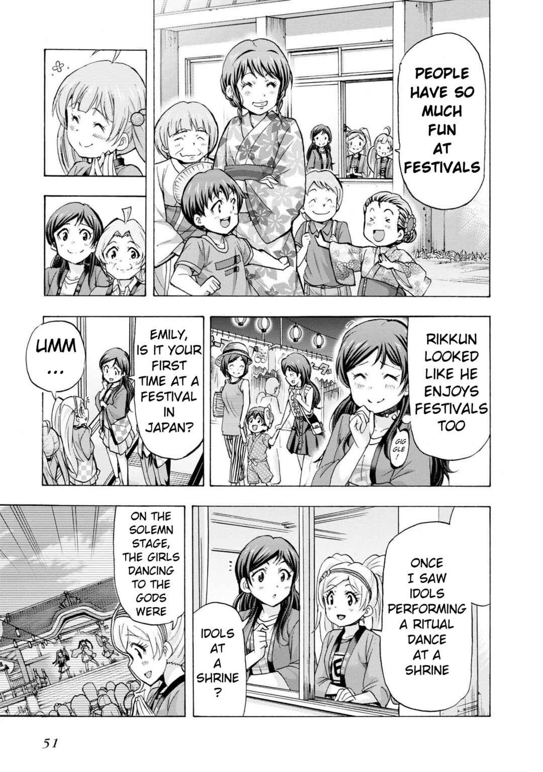 Page 5 Chapter 32 THE iDOLM@STER MILLION LIVE! Blooming Clover