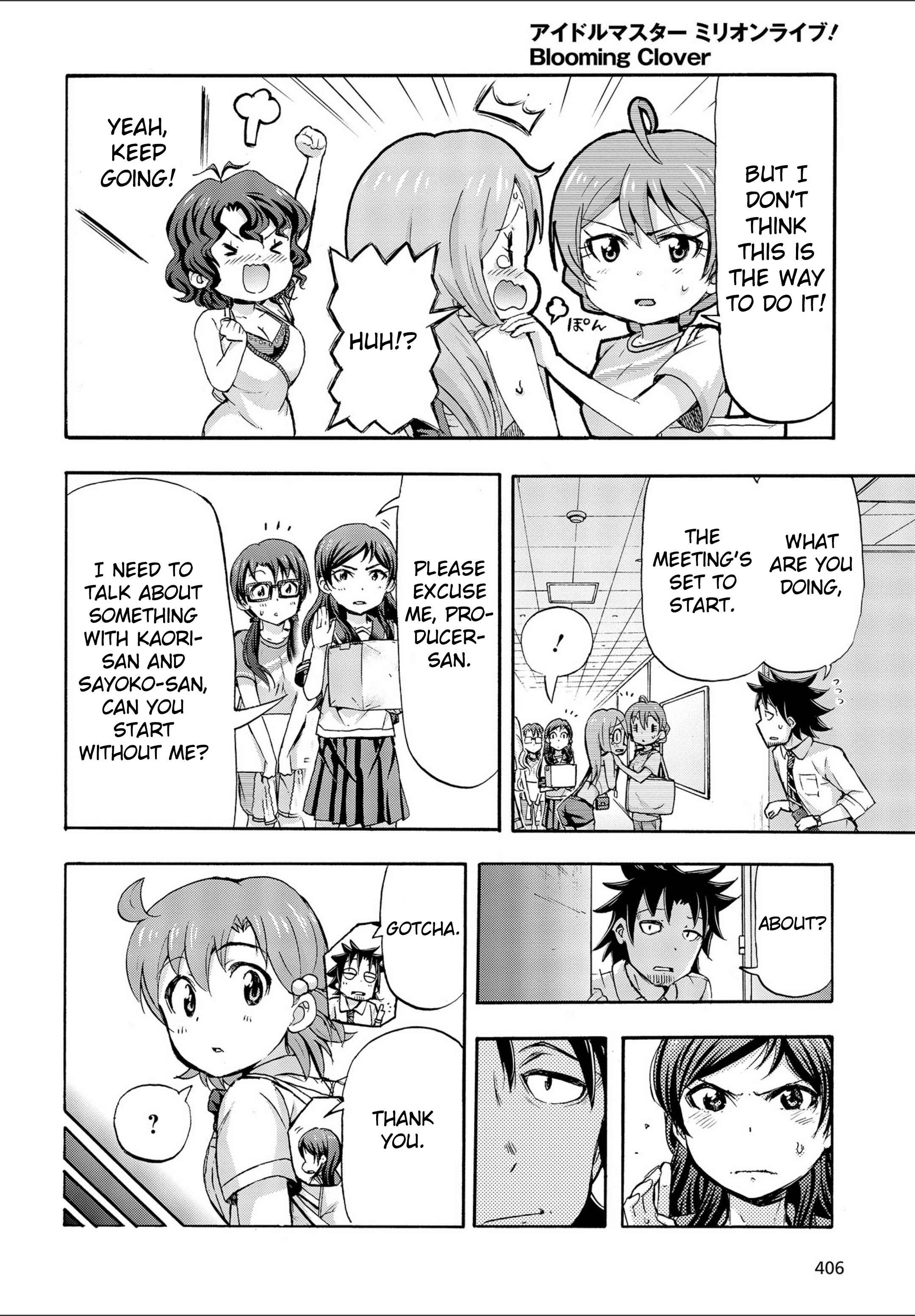 Page 36 Chapter 19 THE iDOLM@STER MILLION LIVE! Blooming Clover
