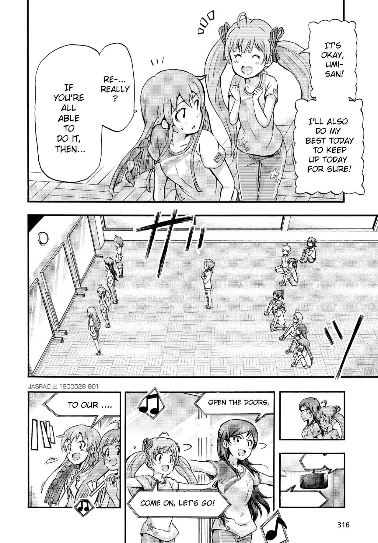 Page 6 Chapter 10 THE iDOLM@STER MILLION LIVE! Blooming Clover