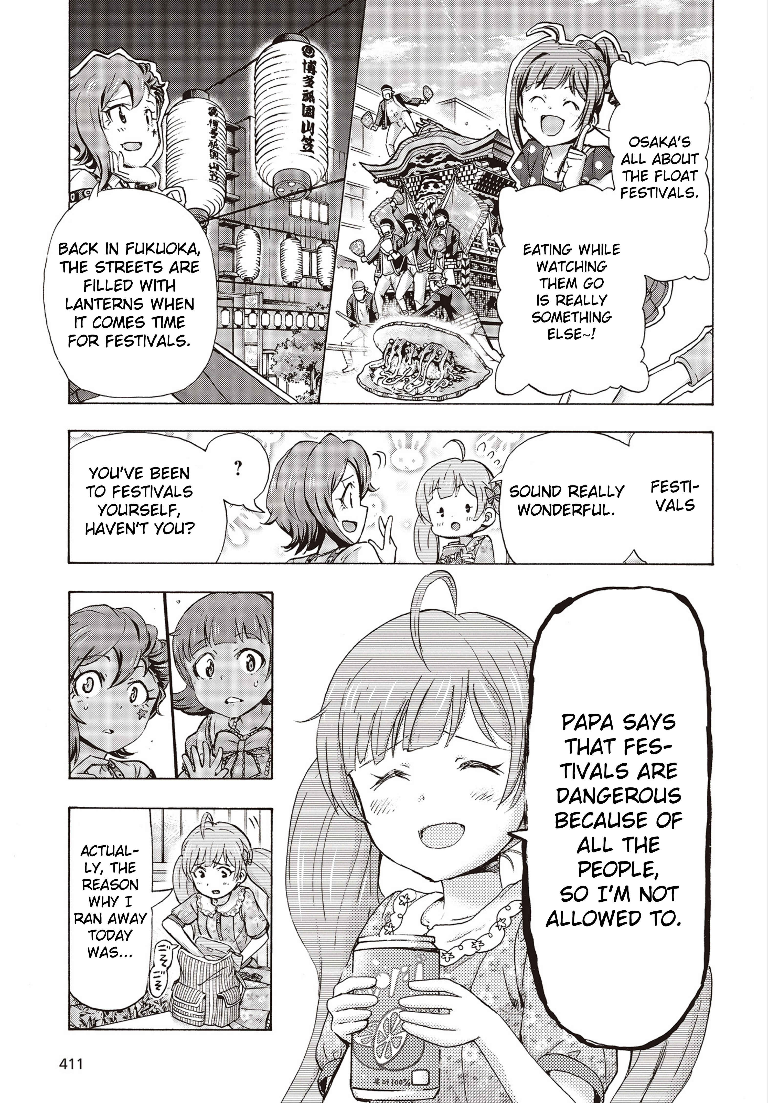 Page 11 Chapter 25 THE iDOLM@STER MILLION LIVE! Blooming Clover
