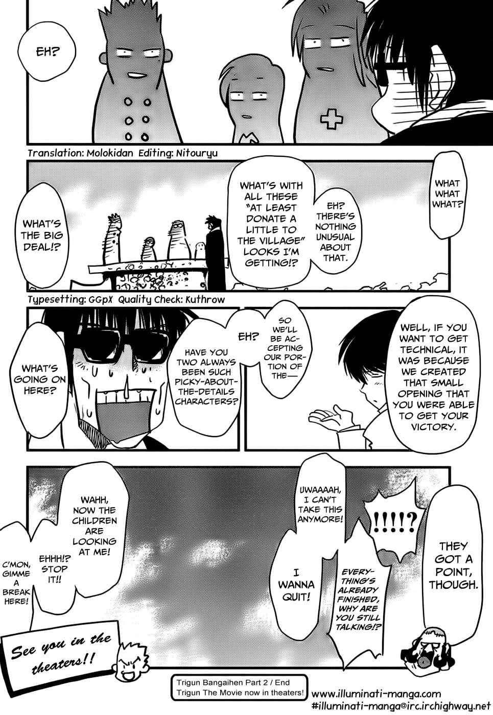 Page 29 Chapter 2 Trigun - Multiple Bullets