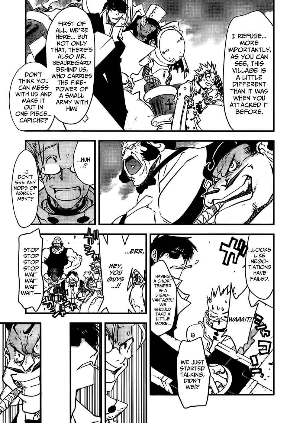 Page 4 Chapter 2 Trigun - Multiple Bullets