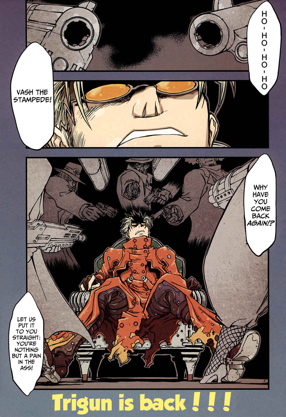 Page 2 Chapter 1 Trigun - Multiple Bullets