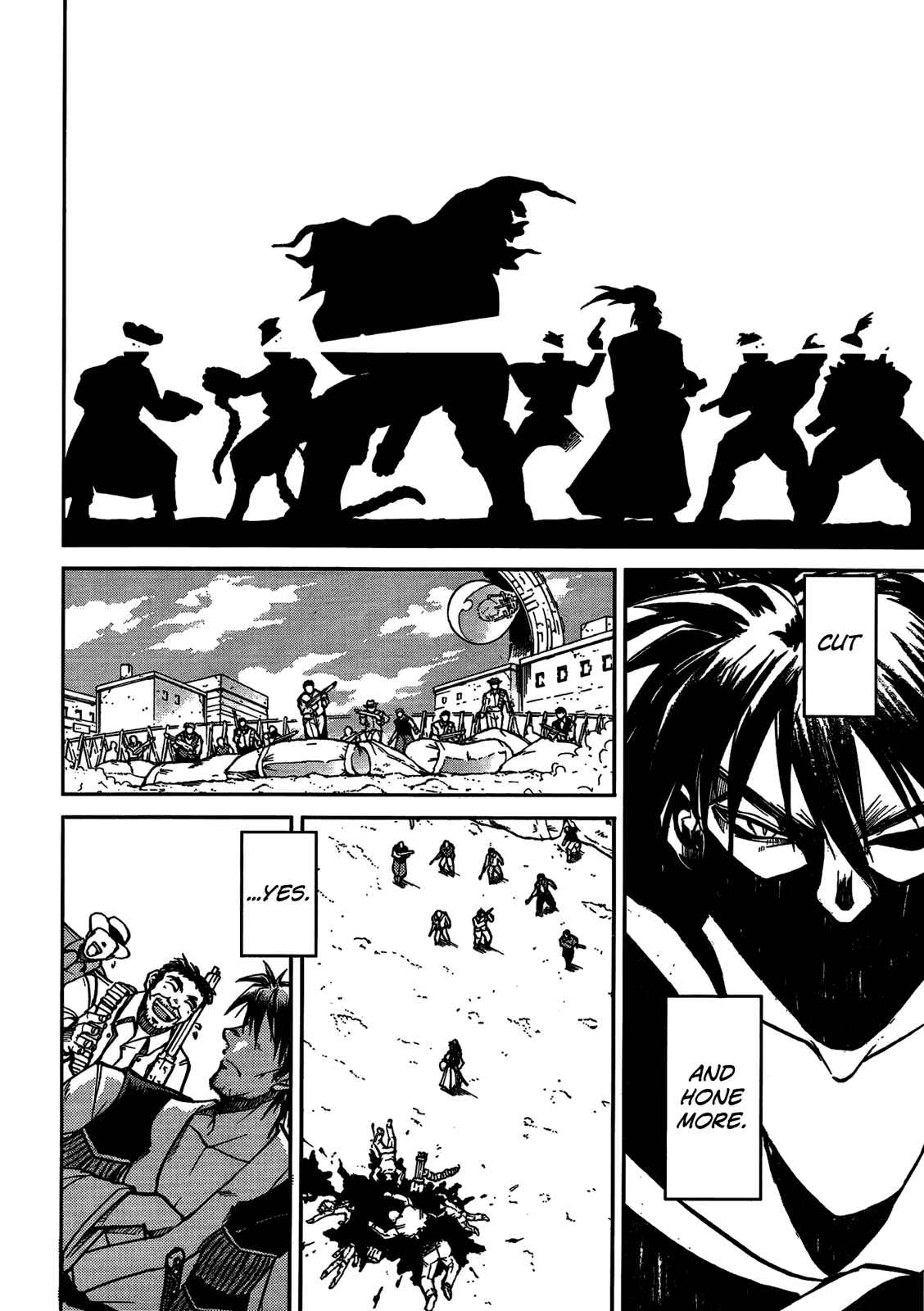 Page 12 Chapter 7 Trigun - Multiple Bullets