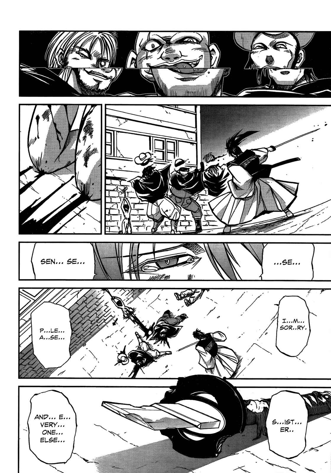 Page 24 Chapter 7 Trigun - Multiple Bullets