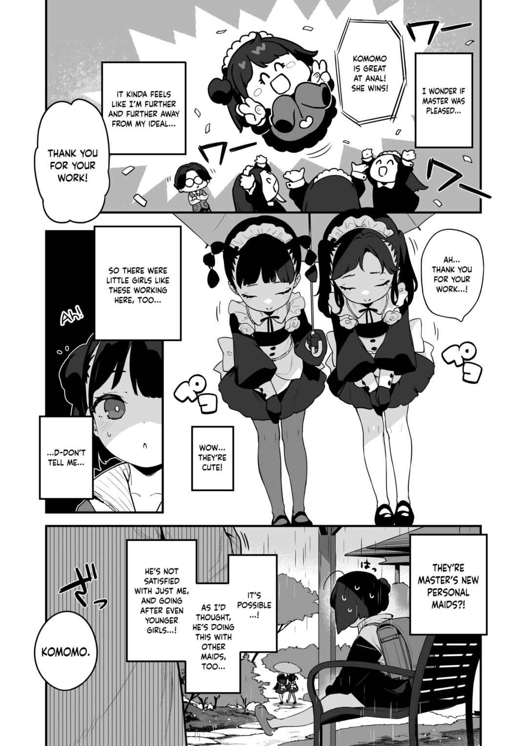 Page 28 Chapter Unknown_944e Komomo wa Goshujin-sama Senyou no Ryou Ana Nikubenki Loli♡Maid