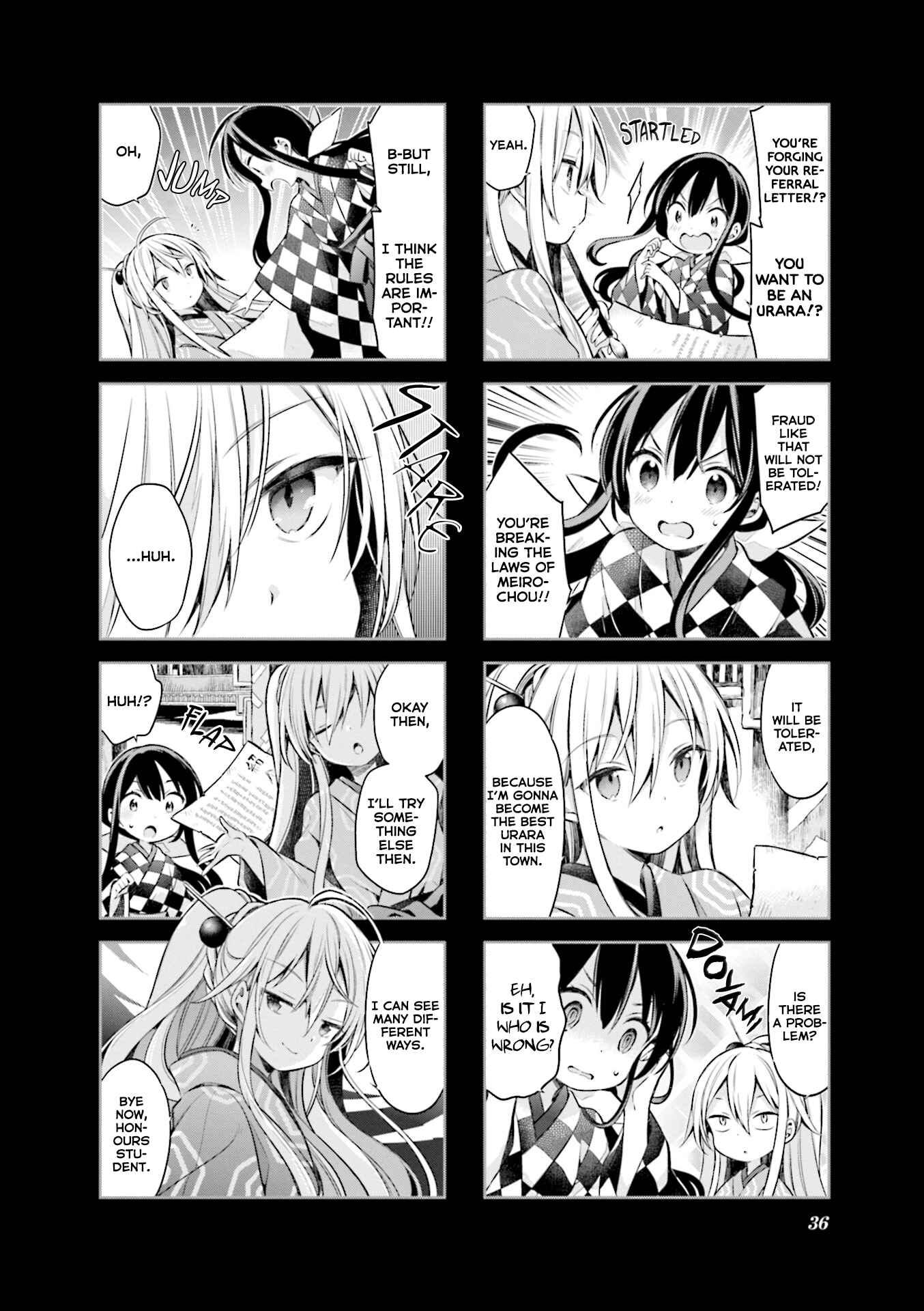 Page 4 Chapter 56 Urara Meirochou