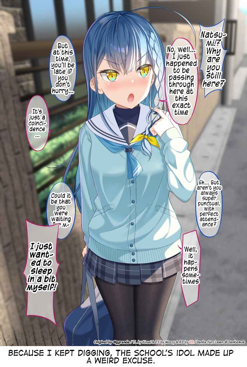 Page 1 Chapter 24 Cool na Gakuen no Idol ga Ore ni Dake Natsuitekuru