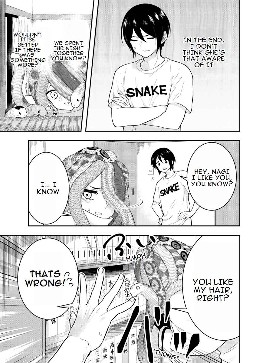 Page 1 Chapter 8 The Story of Medusa Falling From The Ceiling.