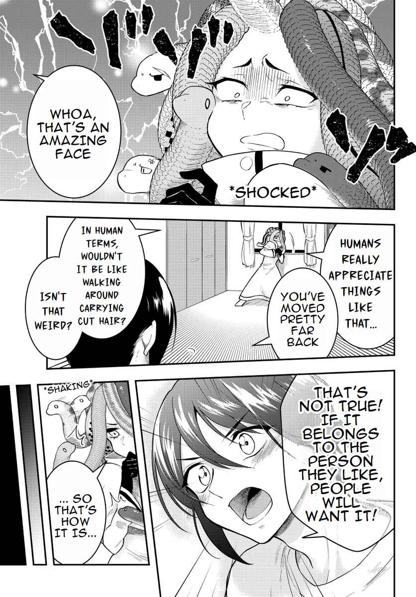 Page 3 Chapter 10 The Story of Medusa Falling From The Ceiling.