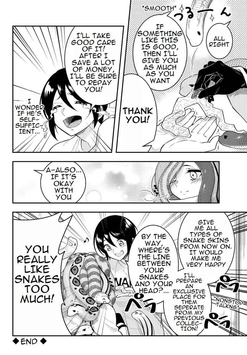 Page 4 Chapter 10 The Story of Medusa Falling From The Ceiling.