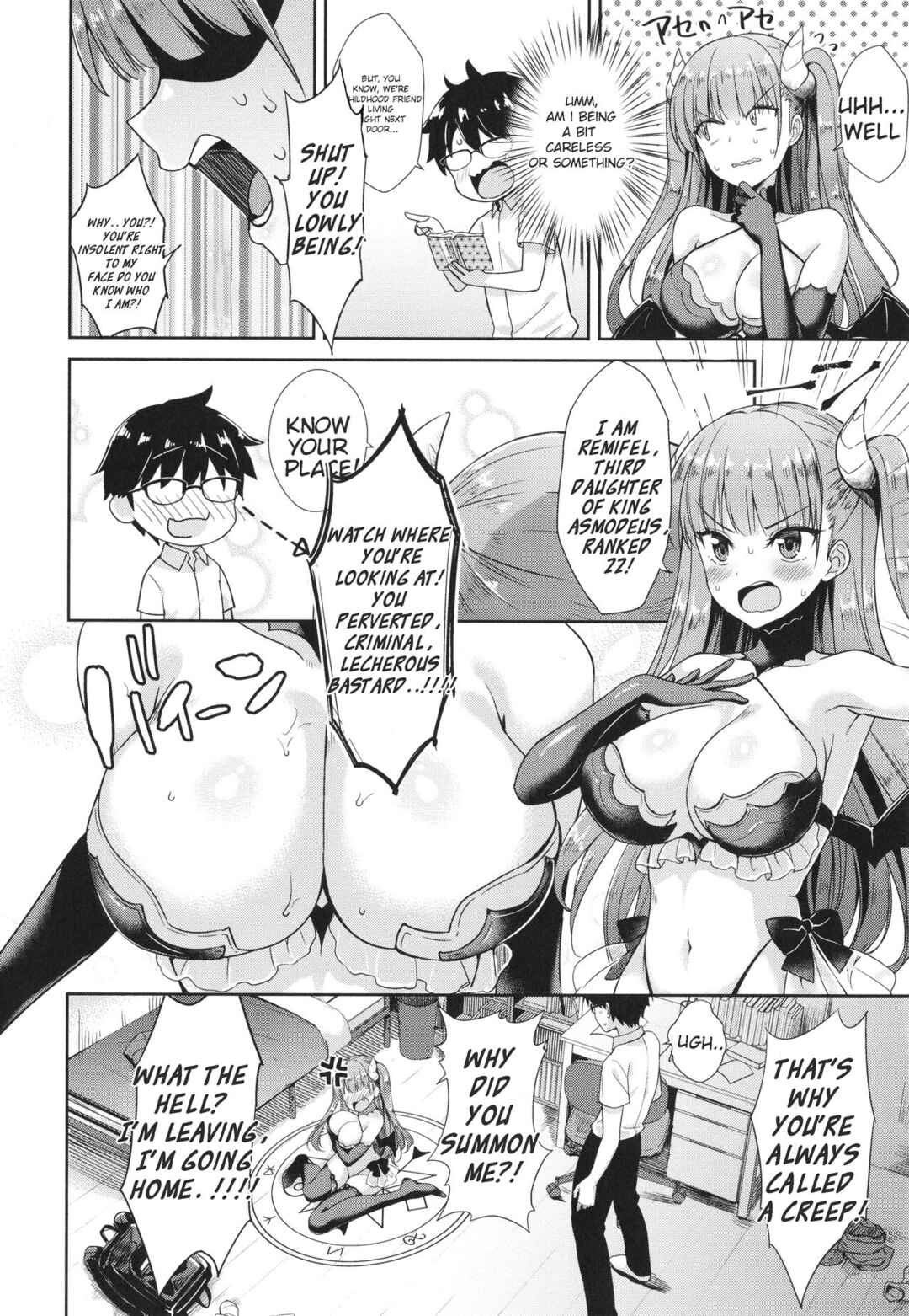 Page 4 Chapter 4 Tonari no Succubus-chan
