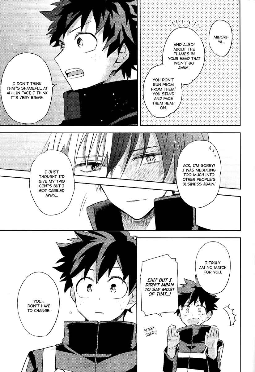 Page 11 Chapter Unknown_8bf0 Boku no Hero Academia - Hidarigawa no Netsu (Doujinshi)