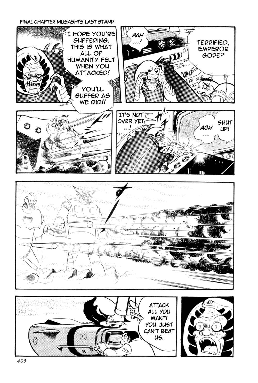 Page 44 Chapter 13 Getter Robo