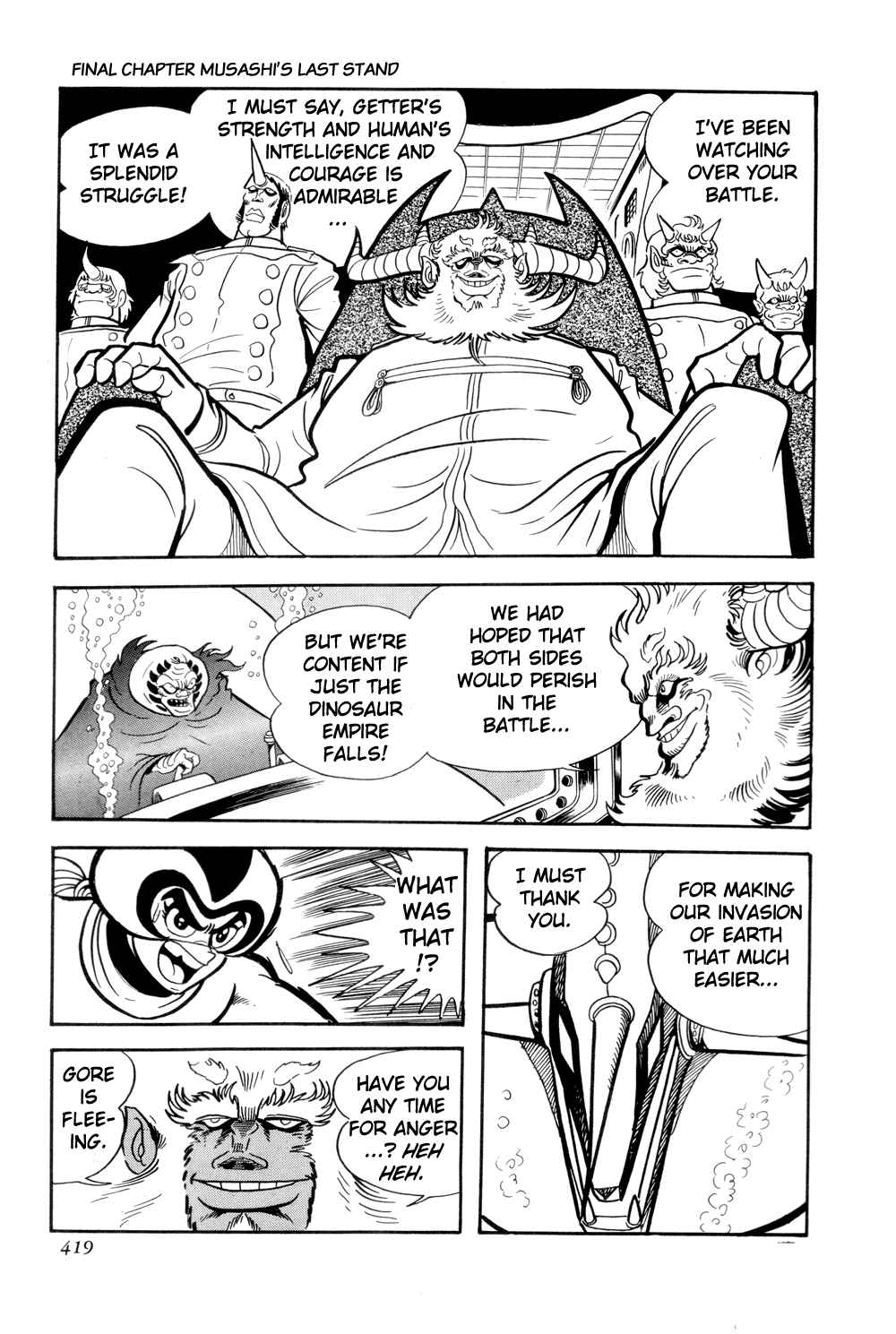 Page 58 Chapter 13 Getter Robo