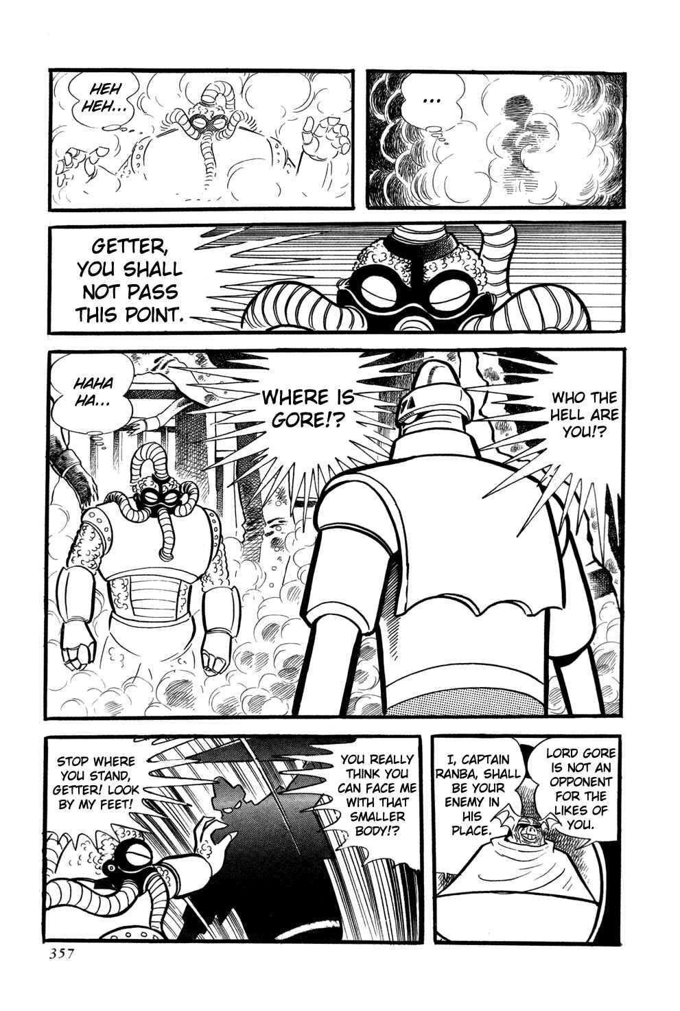 Page 112 Chapter 6 Getter Robo