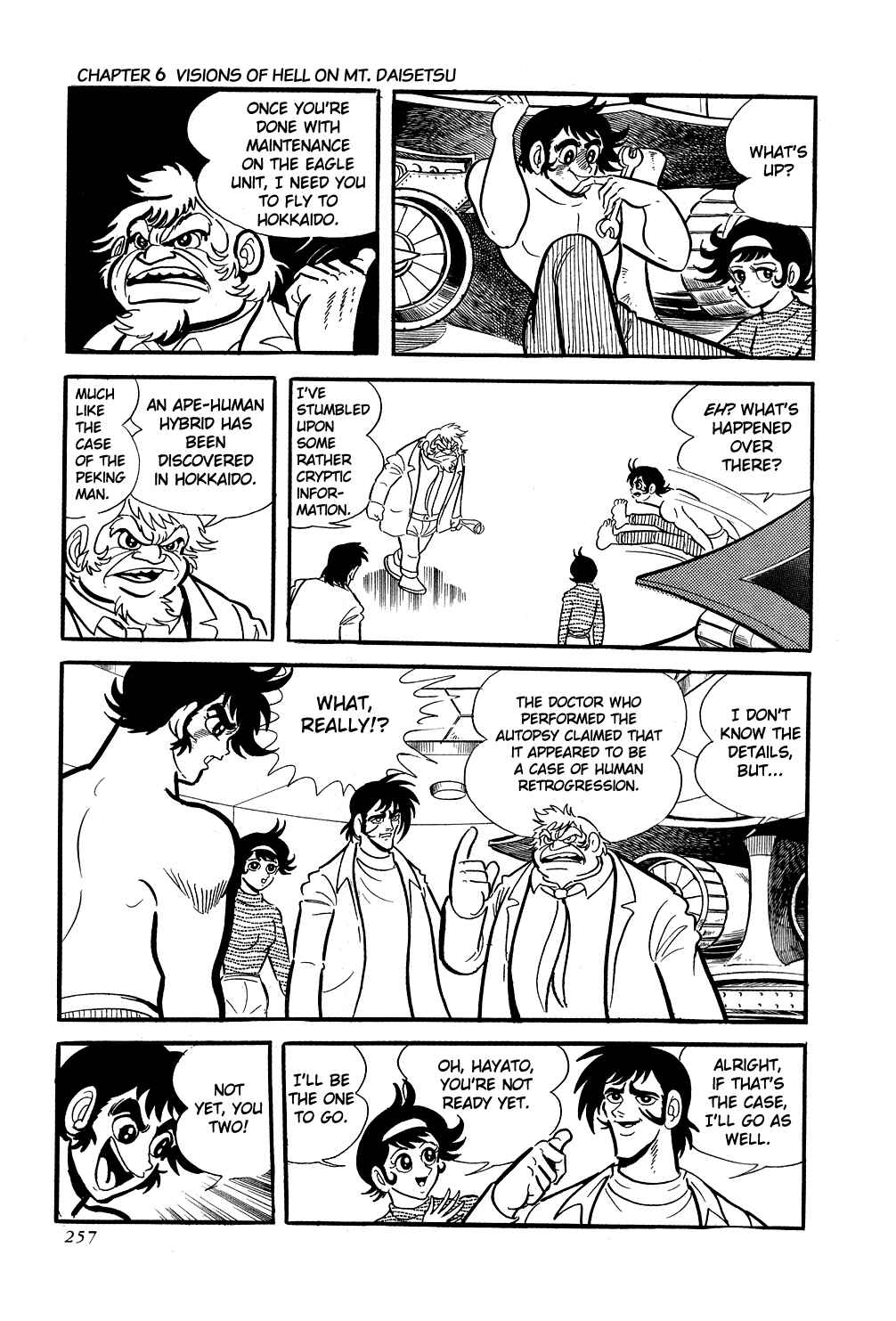 Page 13 Chapter 6 Getter Robo