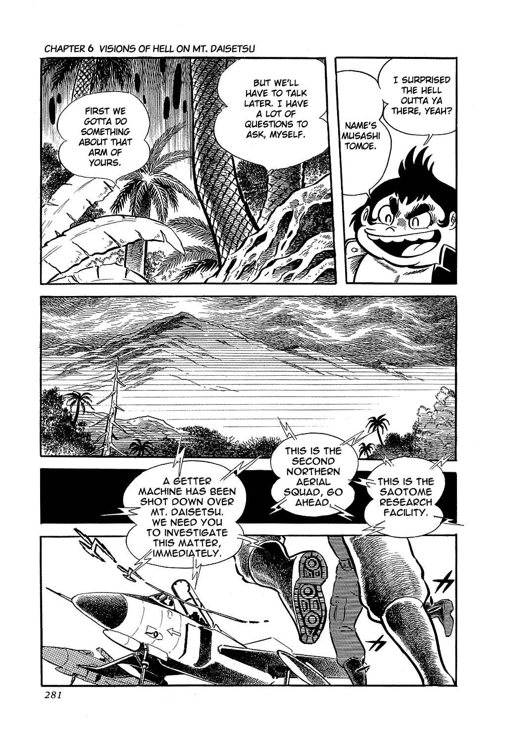 Page 37 Chapter 6 Getter Robo