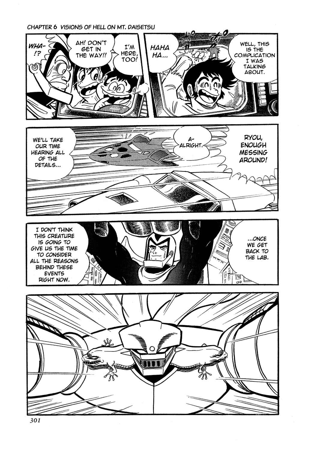 Page 57 Chapter 6 Getter Robo