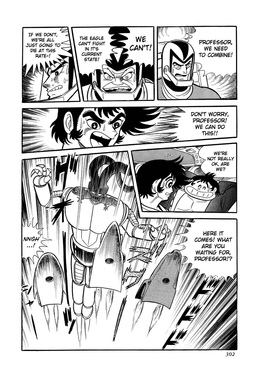 Page 58 Chapter 6 Getter Robo