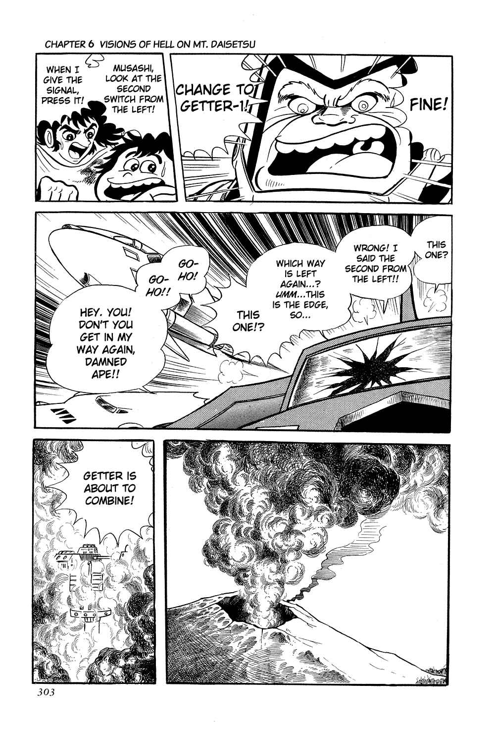 Page 59 Chapter 6 Getter Robo