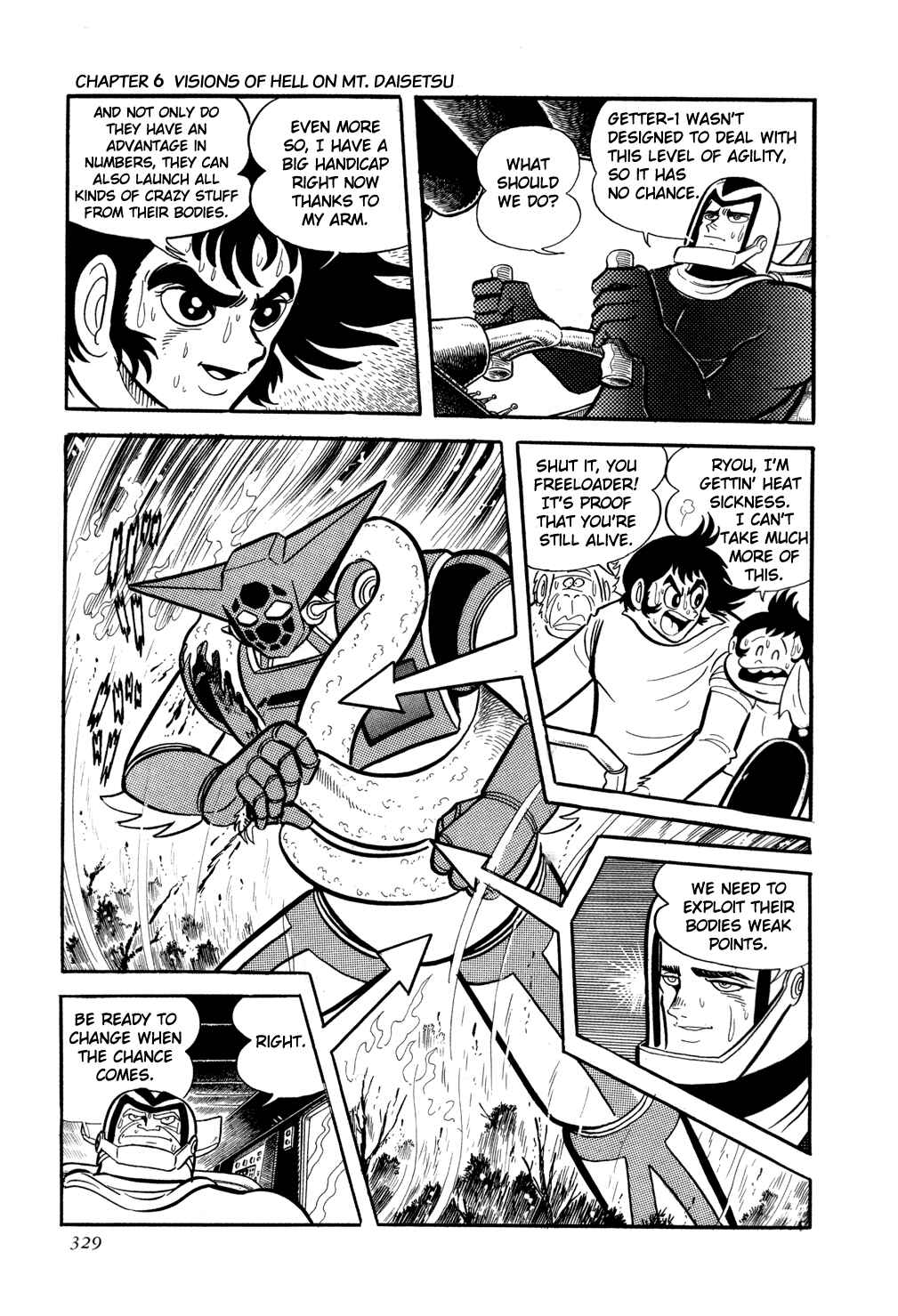 Page 84 Chapter 6 Getter Robo