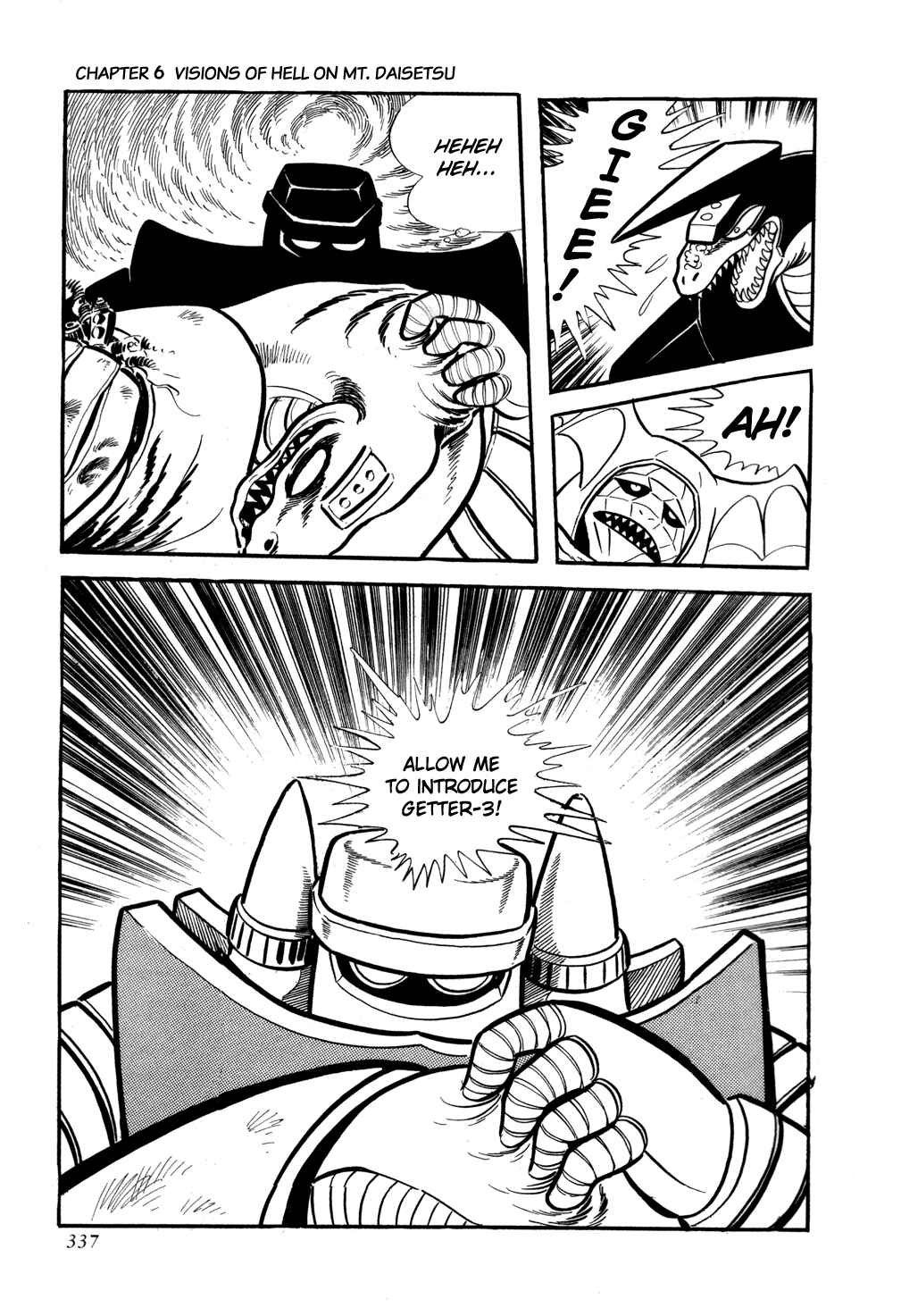 Page 92 Chapter 6 Getter Robo