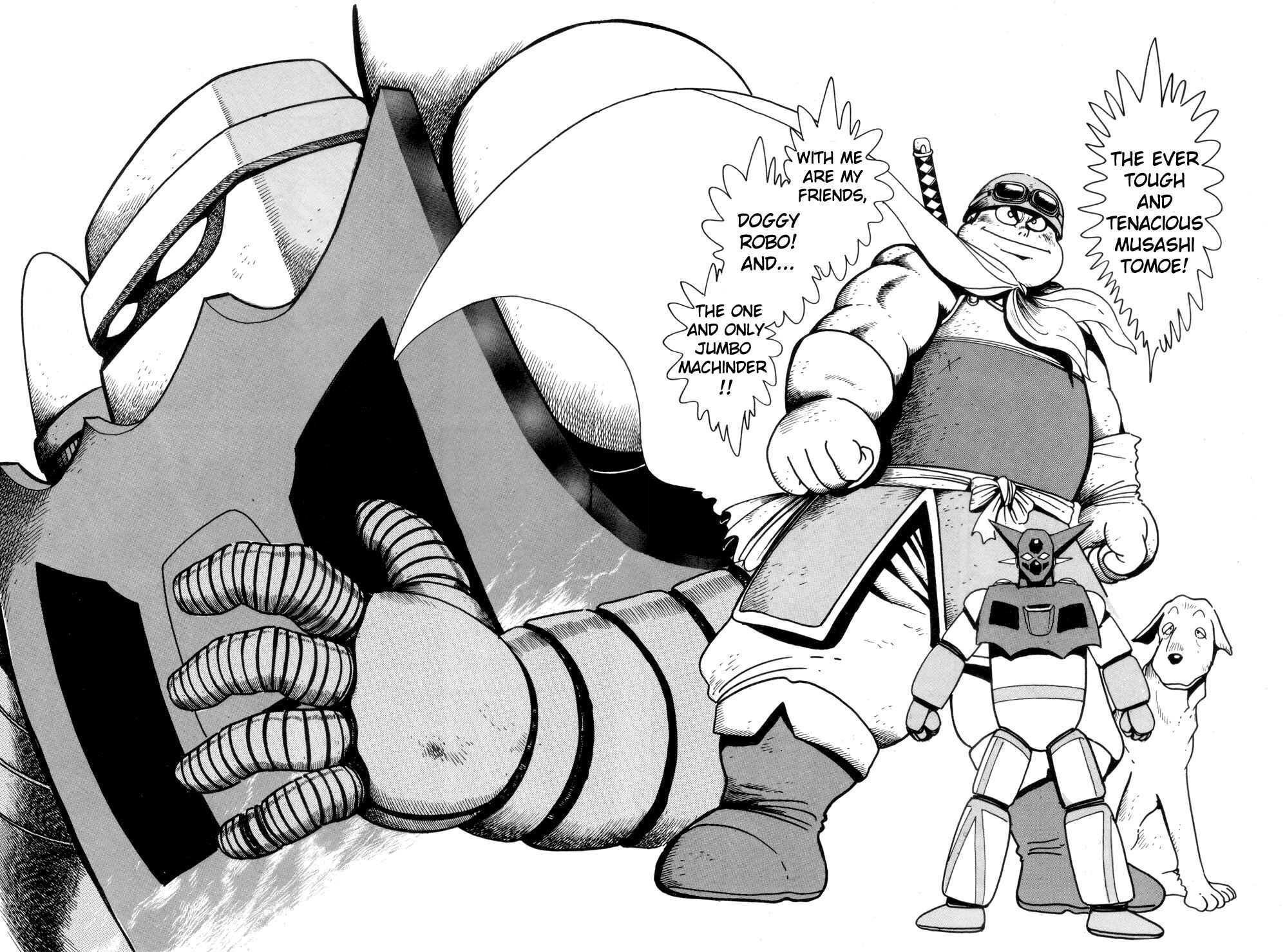 Page 4 Chapter 13.5 Getter Robo