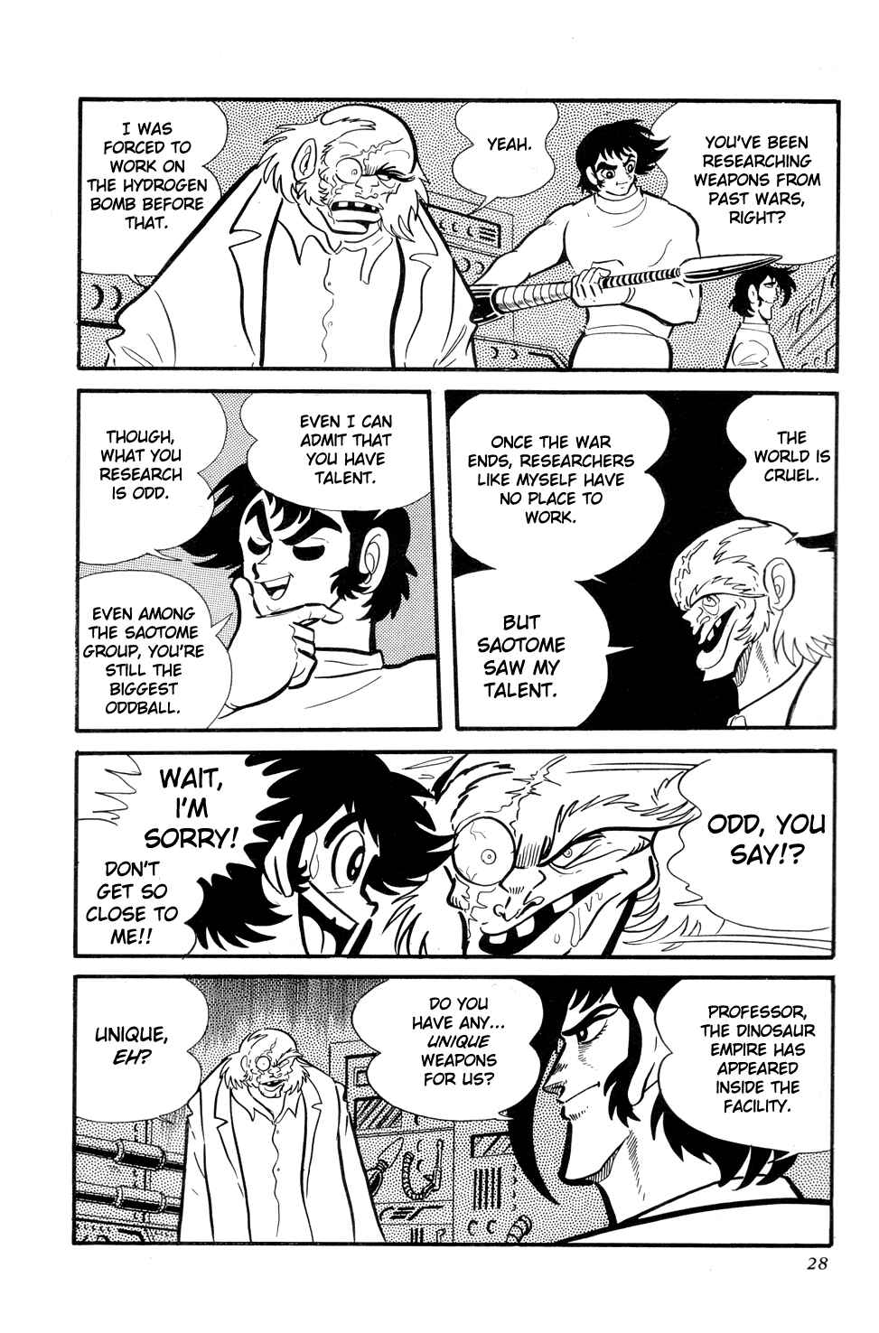 Page 34 Chapter 8 Getter Robo