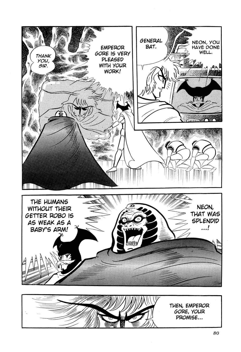 Page 85 Chapter 8 Getter Robo