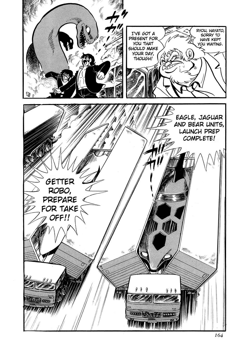 Page 44 Chapter 3 Getter Robo