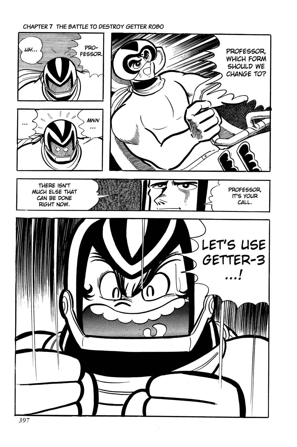 Page 29 Chapter 7 Getter Robo