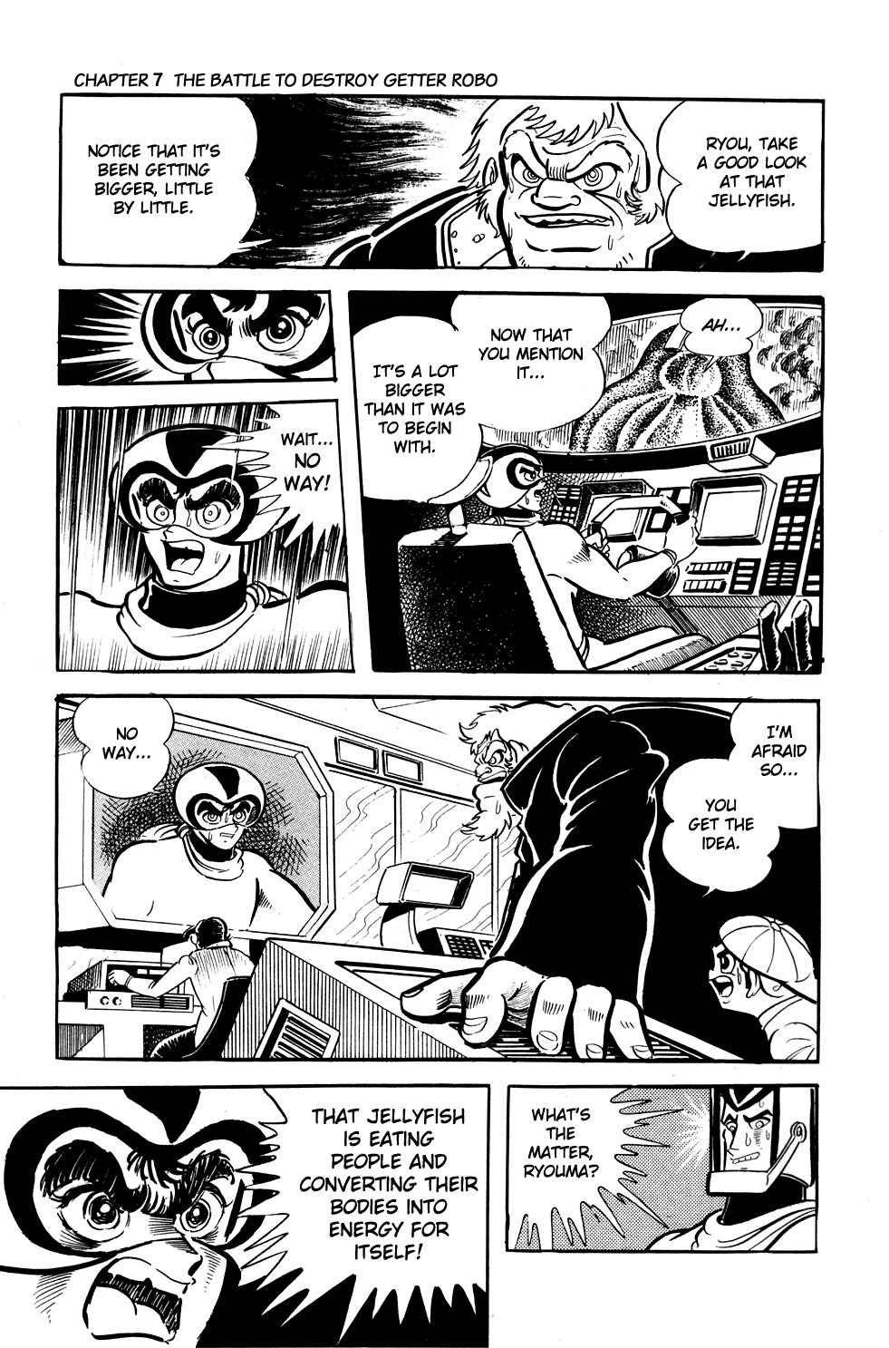 Page 45 Chapter 7 Getter Robo