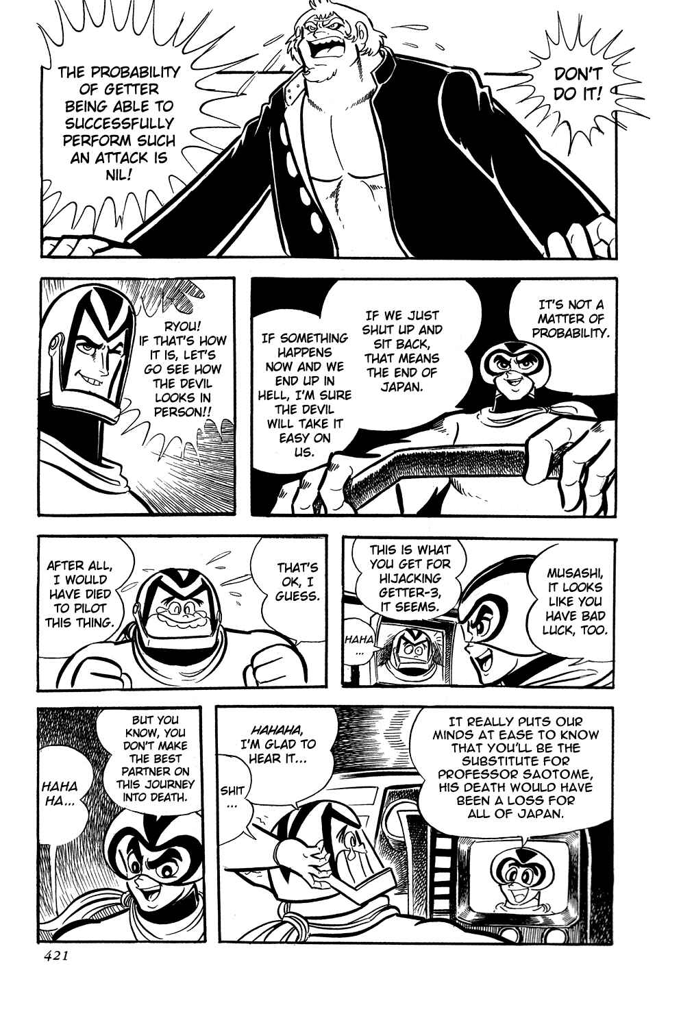Page 53 Chapter 7 Getter Robo