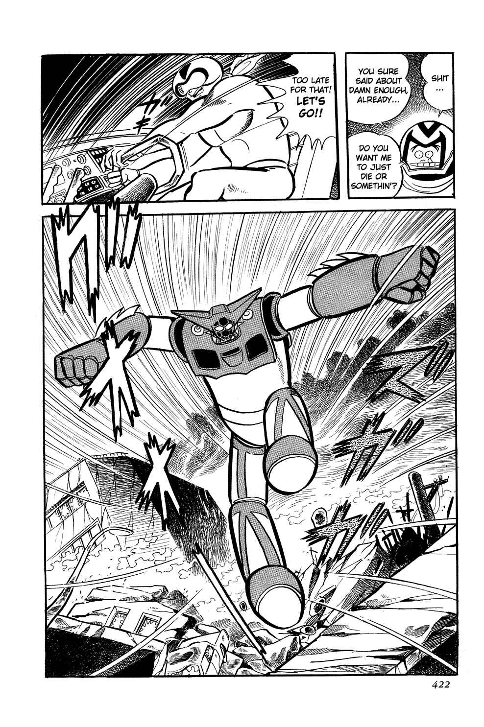 Page 54 Chapter 7 Getter Robo