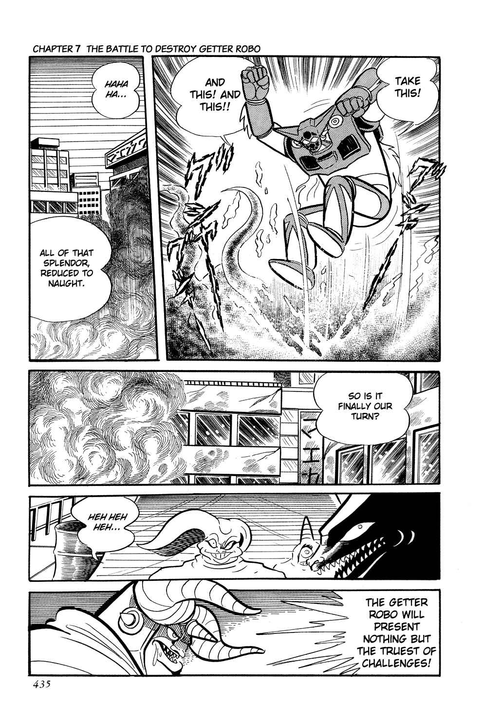 Page 67 Chapter 7 Getter Robo