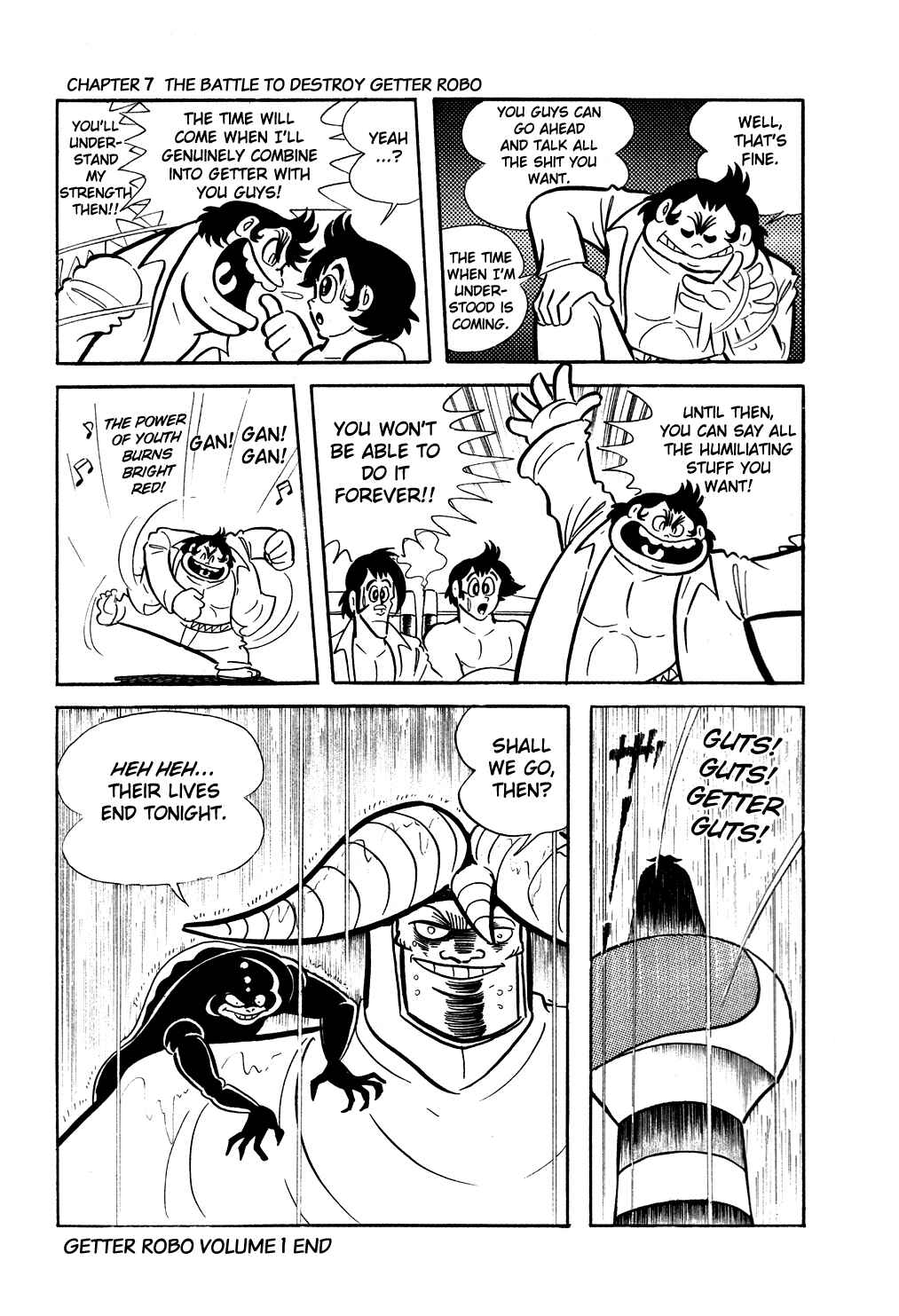 Page 69 Chapter 7 Getter Robo