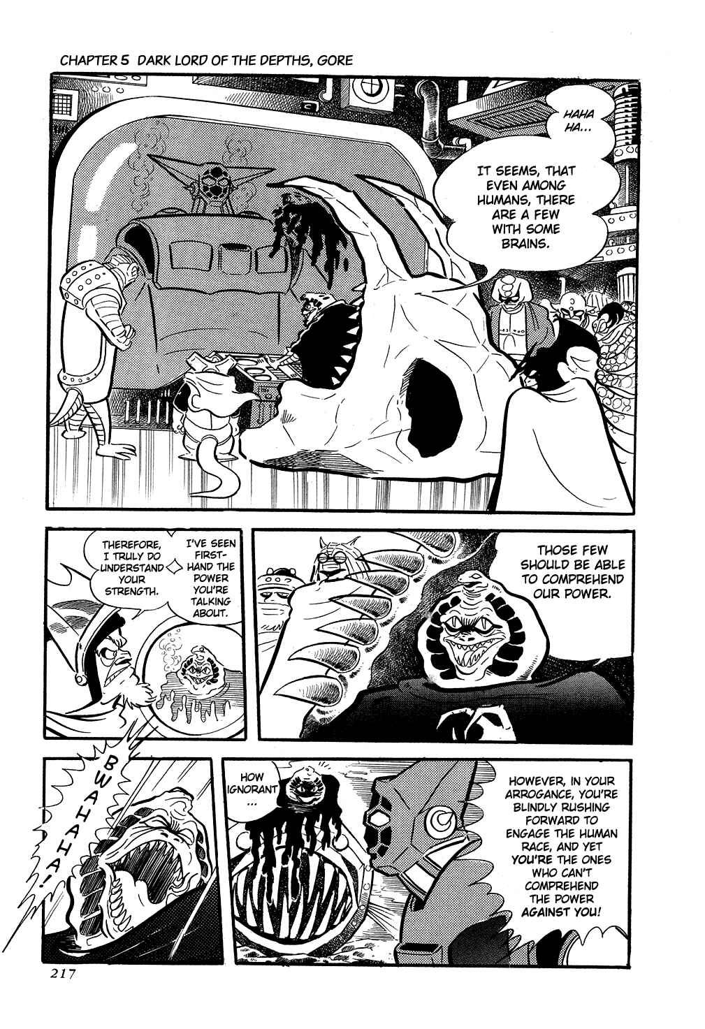 Page 21 Chapter 5 Getter Robo