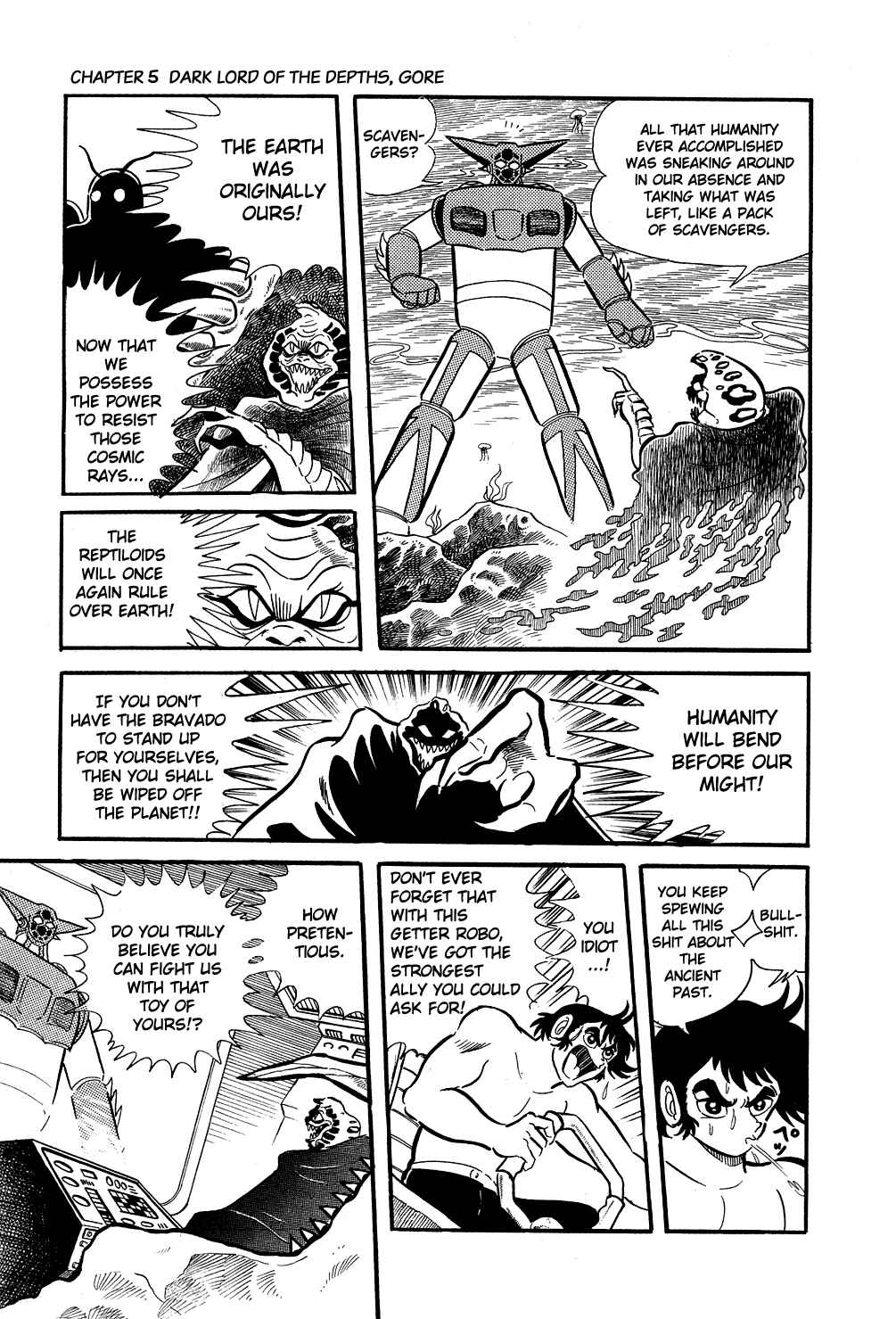 Page 25 Chapter 5 Getter Robo